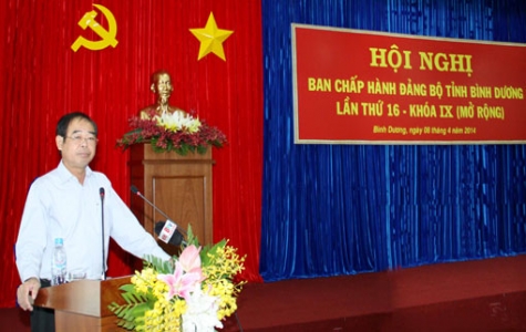 Toàn văn bài phát biểu của Bí thư Tỉnh ủy Mai Thế Trung tại Hội nghị Ban Chấp hành Đảng bộ tỉnh lần thứ 16 – khóa IX (mở rộng).