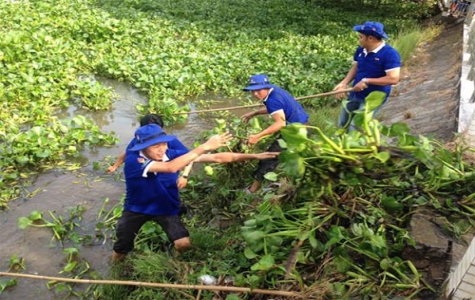 Thành đoàn Thủ Dầu Một: Ra quân bảo vệ môi trường vì cuộc sống tươi đẹp