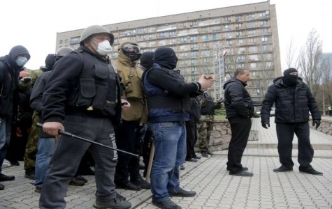 Ukraine: Người biểu tình chiếm trụ sở an ninh tại Slavyansk