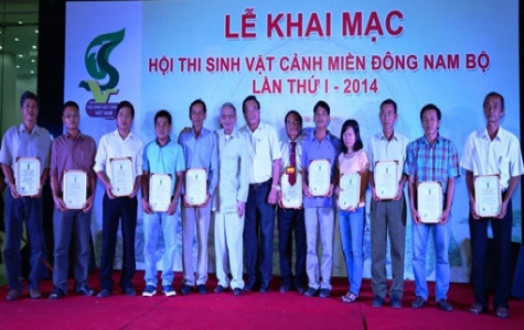 Hội thi sinh vật cảnh miền Đông Nam bộ lần thứ I-2014:  Hơn 100 giải thưởng được trao cho các tác phẩm xuất sắc