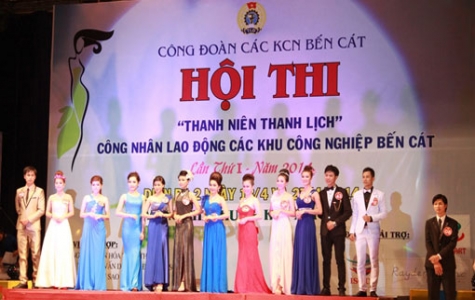 Hội thi Thanh niên thanh lịch công nhân lao động các khu công nghiệp Bến Cát lần thứ 1 năm 2014