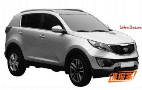 Hé lộ ảnh Kia Sportage 2015