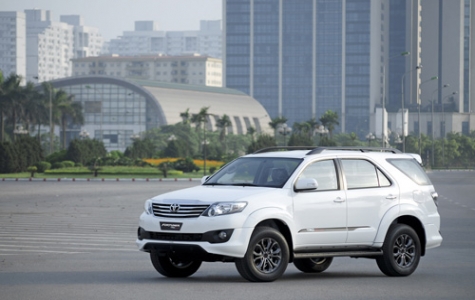 Toyota Fortuner TRD giá trên 1 tỷ đồng