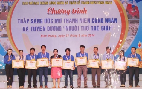 Chương trình Thắp sáng ước mơ thanh niên công nhân và Tuyên dương người thợ trẻ giỏi