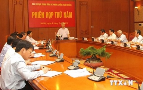 Phiên họp thứ 5 Ban Chỉ đạo Trung ương về phòng, chống tham nhũng