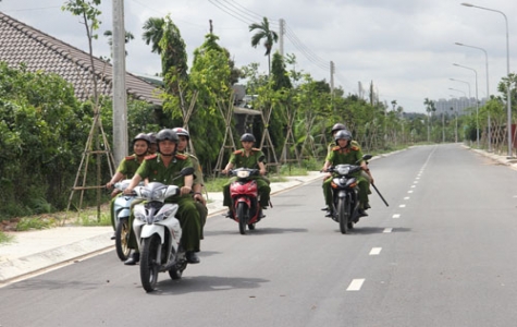 Công an phường Hưng Định, TX. Thuận An: Giữ gìn tốt an ninh trật tự trên địa bàn