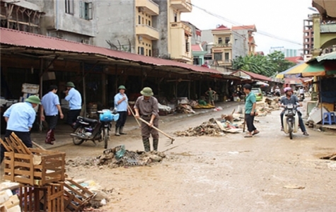 Lạng Sơn khẩn trương khắc phục hậu quả bão, lũ