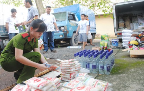 Tràn lan hàng lậu, hàng kém chất lượng