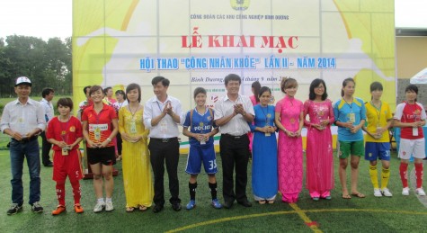 Khai mạc hội thao “Công nhân khỏe”