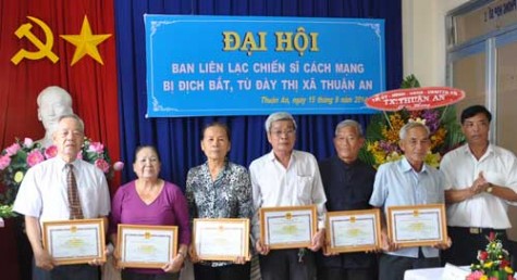 TX.Thuận An :  Đại hội Ban liên lạc chiến sĩ cách mạng bị địch bắt, tù đày nhiệm kỳ III (2014-2019)