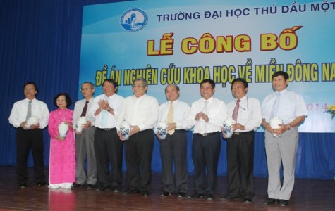 Công bố đề án nghiên cứu khoa học về miền Đông Nam bộ