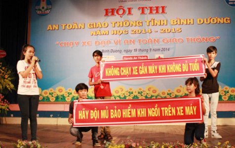 Hội thi an toàn giao thông dành cho học sinh, sinh viên