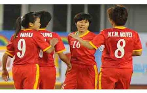 Kết thúc vòng loại bóng đá nữ, ASIAD 17: Thắng Hồng Kông 5-0, Việt Nam gặp Thái Lan tại tứ kết