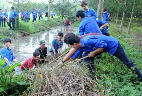 Xã đoàn An Tây, TX.Bến Cát: Học và làm theo Bác để “vừa hồng, vừa chuyên”