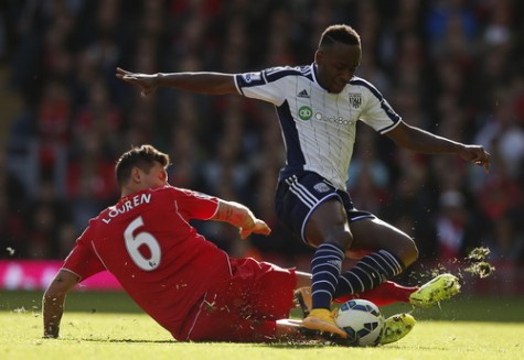 Henderson tỏa sáng, Liverpool đá bại West Brom 2-1