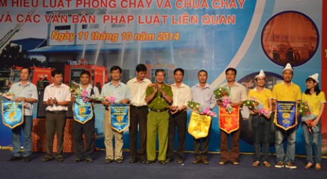 Cảnh sát phòng cháy chữa cháy (pccc) Bình Dương:  Tổ chức cuộc thi tìm hiểu Luật Phòng cháy và chữa cháy