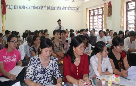 Tập huấn tăng cường năng lực về đánh giá học sinh tiểu học