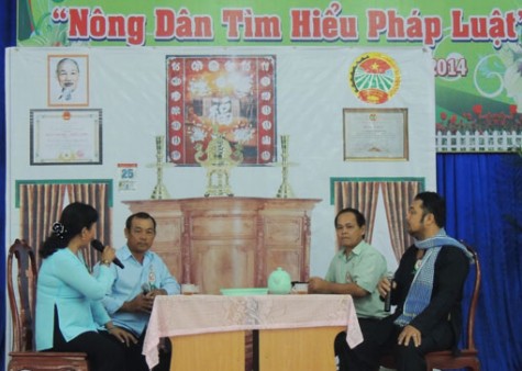 Hội thi “Nông dân tìm hiểu pháp luật” lần I, năm 2014