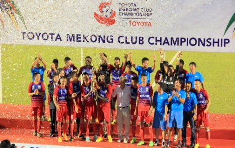 Chung kết giải bóng đá Toyota Mekong Club Championship 2014: B.Bình Dương vô địch thuyết phục