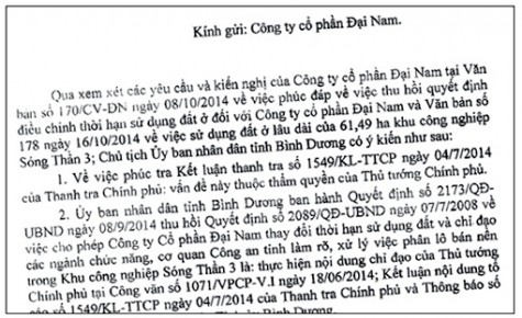 Viết tiếp vụ đơn thư tố cáo của ông Huỳnh Uy Dũng: Né tránh thực hiện kết luận tố cáo