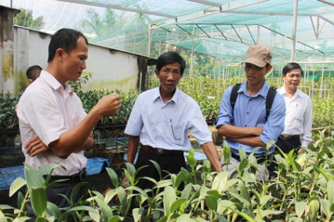 Hội Nông dân thành phố  Sa Đéc: Tham quan các mô hình sản xuất hiệu quả tại Bình Dương