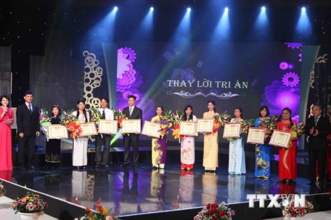 “Thay lời tri ân” - Tôn vinh đội ngũ nhà giáo Việt Nam