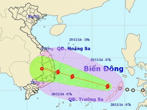 Yêu cầu chủ động triển khai biện pháp đối phó với bão số 4