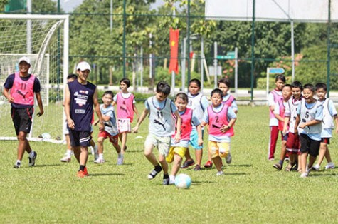 Đội U13 CLB Kawasaki Frontale (Nhật Bản): Sẽ có nhiều hoạt động giao lưu tại Bình Dương