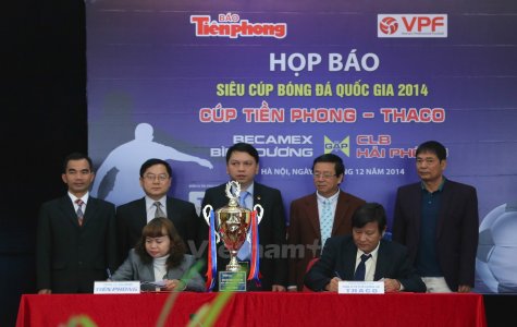 Thưởng 200 triệu đồng cho nhà vô địch Siêu Cúp quốc gia 2015