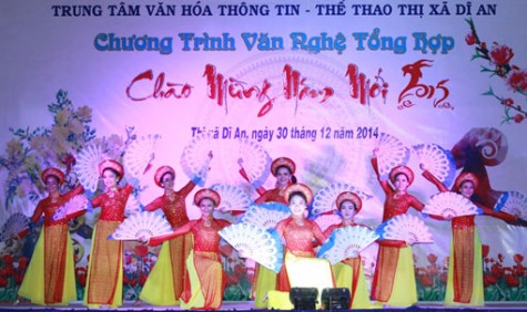 Chương trình văn nghệ chào mừng năm mới 2015: Đặc sắc và phong phú