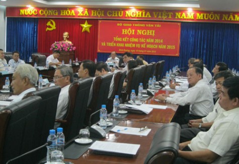 Hội nghị trực tuyến Triển khai nhiệm vụ năm 2015 của ngành giao thông vận tải