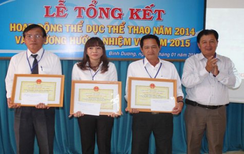 Trường Năng khiếu thể dục thể thao tỉnh: Năm 2014, đạt 273 huy chương các loại