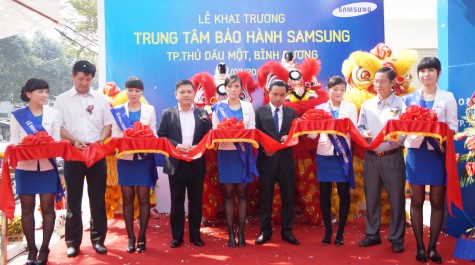 Samsung khai trương Trung tâm chăm sóc khách hàng tại Bình Dương