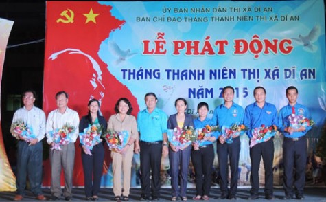 Thị xã Dĩ An phát động Tháng Thanh niên năm 2015