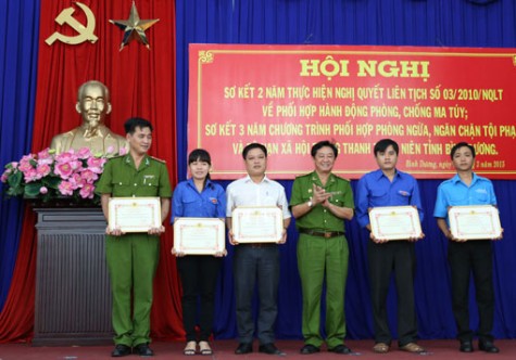 Công tác phối hợp phòng chống ma túy trong thanh thiếu niên giai đoạn 2012-2013: Xây dựng nhiều mô hình hỗ trợ