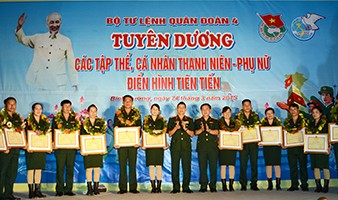 Quân đoàn 4: Tuyên dương 10 tập thể, 40 cá nhân điển hình tiên tiến