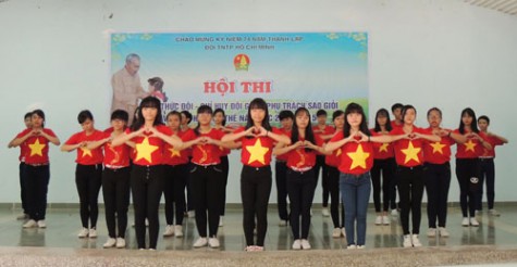 Hội thi Nghi thức Đội - Chỉ huy Đội giỏi - Phụ trách sao giỏi TX.Dĩ An: Hơn 700 học sinh tham gia