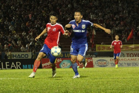 Kết quả vòng 9 V-League 2015: B.BD thắng nghẹt thở, giữ vững ngôi đầu bảng