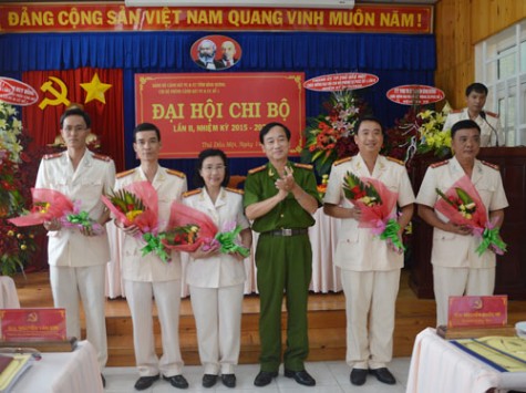 Chi bộ Phòng Cảnh sát Phòng cháy và chữa cháy Số 1: Tổ chức Đại hội lần thứ II nhiệm kỳ 2015-2020