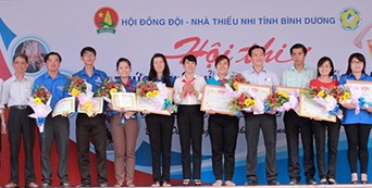 Hội thi Nghi thức đội - Chỉ huy đội - Phụ trách sao giỏi: Gần 300 đội viên tham gia