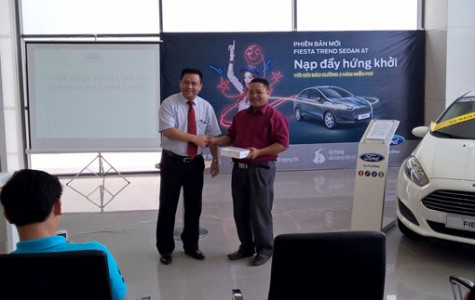 Bình Dương Ford tổ chức chương trình lái xe thử rút thăm trúng thưởng