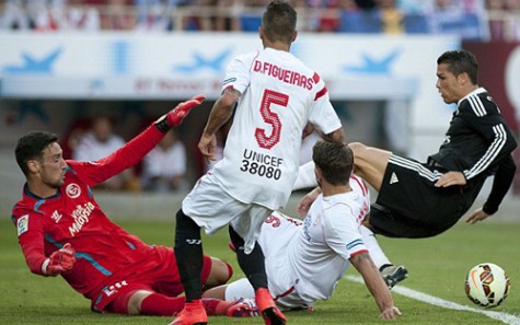 Ronaldo lập hattrick, Real thắng nghẹt thở Sevilla