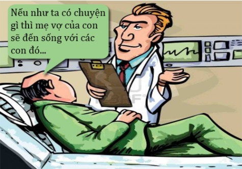 Bố vợ nhắc nhở con rể