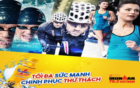 Chinh phục thử thách tại cuộc thi Ironman 70.3 Việt Nam