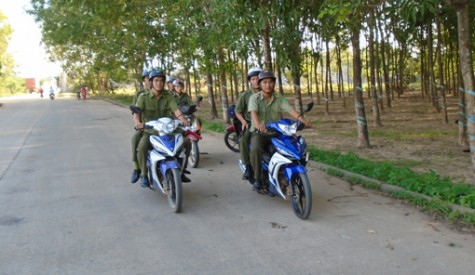 Công an xã Hội Nghĩa, TX.Tân Uyên: Phát huy sức dân trong công tác giữ gìn an ninh trật tự