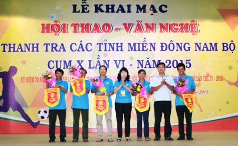 Khai mạc Hội thao – Văn nghệ thanh tra các tỉnh miền Đông Nam bộ