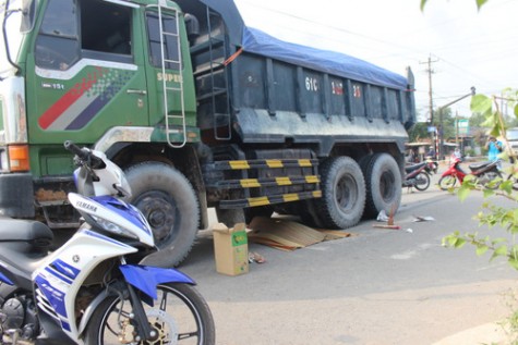 Tai nạn giao thông, một người chết tại chỗ