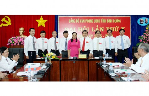 Đại hội Đảng bộ Văn phòng UBND tỉnh lần thứ X - nhiệm kỳ 2015-2020