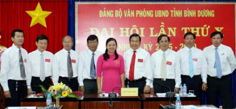 Đại hội Đảng bộ Văn phòng UBND tỉnh lần thứ X, nhiệm kỳ 2015-2020