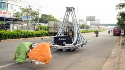 Chở hàng cồng kềnh